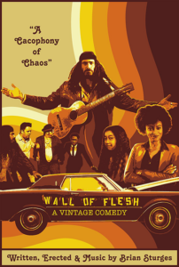 Wall of Flesh: A Vinatge Comedy Movie Poster